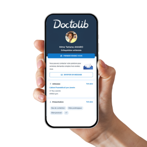 Prise de rendez-vous sur Doctolib